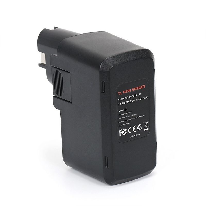 7.2V 3300mAh μπαταρία Bosch ηλεκτρικού εργαλείου 2 607 335 033, 2 607 335 073