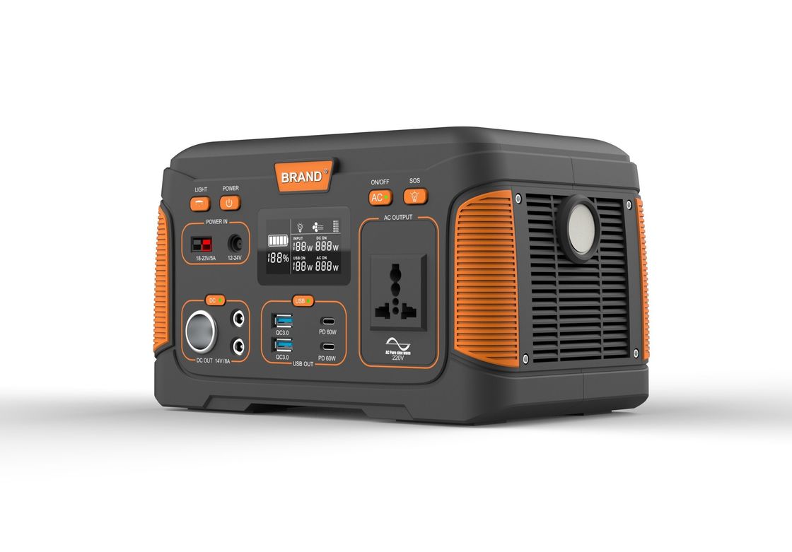 Ηλιακός γεννήτης 300W φορητό σταθμό ηλεκτρικής ενέργειας 14.8V 20.8ah για υπαίθριο κάμπινγκ