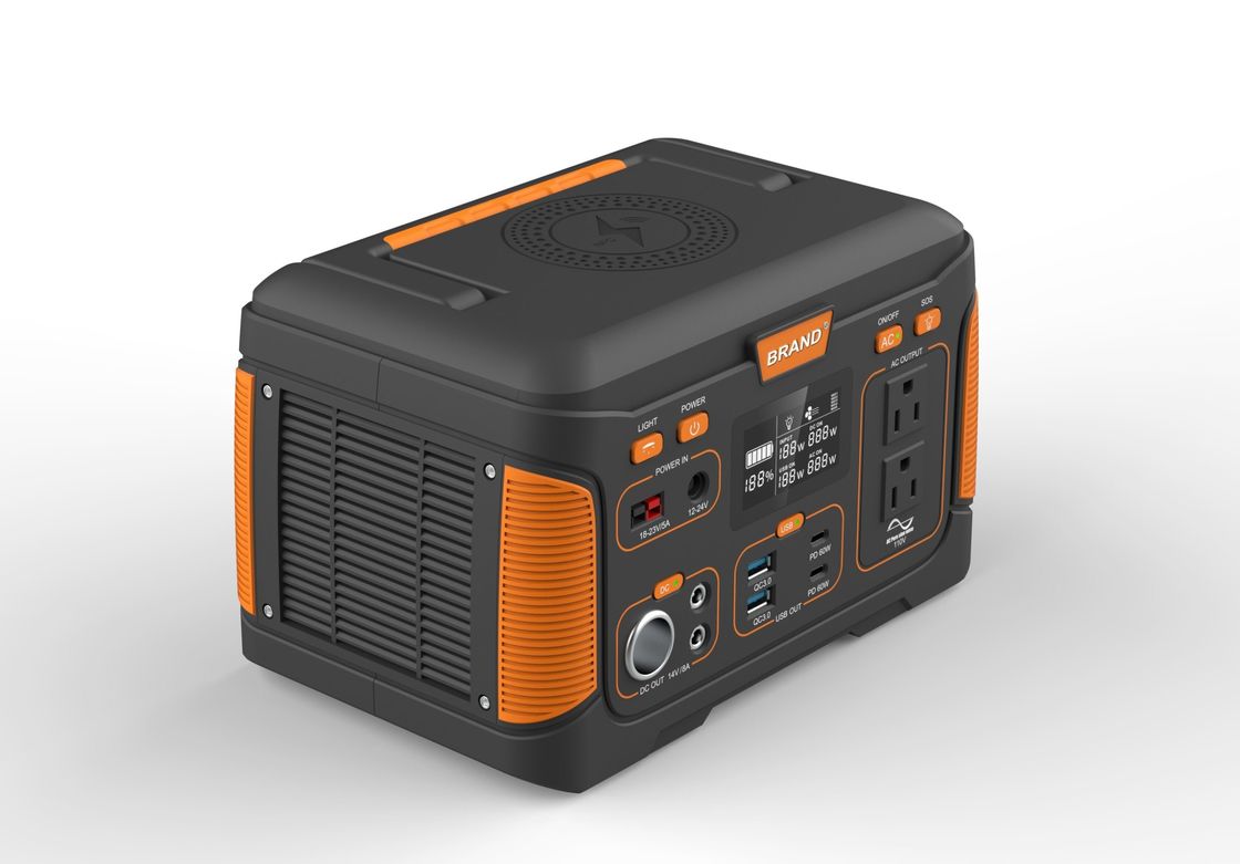 Ηλιακός γεννήτης 300W φορητό σταθμό ηλεκτρικής ενέργειας 14.8V 20.8ah για υπαίθριο κάμπινγκ