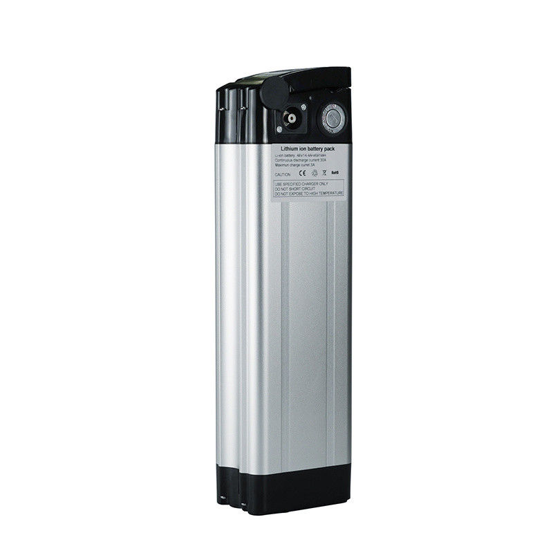36V 13h 468 Wh Silver Fish Ebike μπαταρία Πάνω από την απόδοση RCA Port φόρτισης