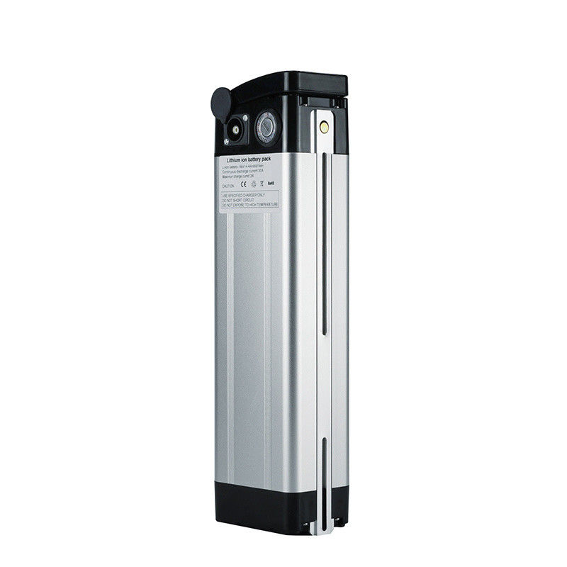 36V 13h 468 Wh Silver Fish Ebike μπαταρία Πάνω από την απόδοση RCA Port φόρτισης