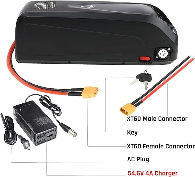 OEM μπαταρία παρορμήσεων 48V 15.6ah 17.4ah, 19.2ah, E Bike Αντικατάσταση μπαταρίας Fit Panasonic Ηλεκτρικό ποδήλατο