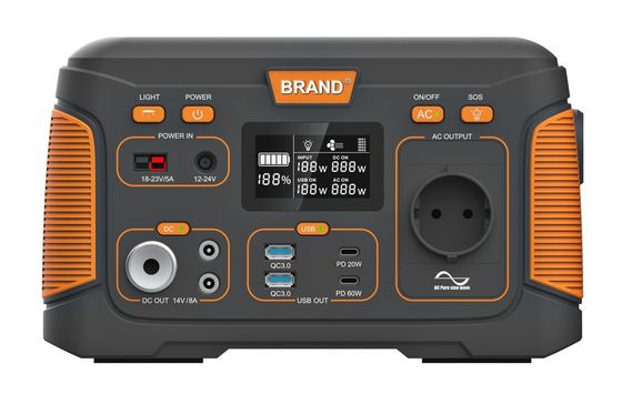 Ηλιακός γεννήτης 300W φορητό σταθμό ηλεκτρικής ενέργειας 14.8V 20.8ah για υπαίθριο κάμπινγκ