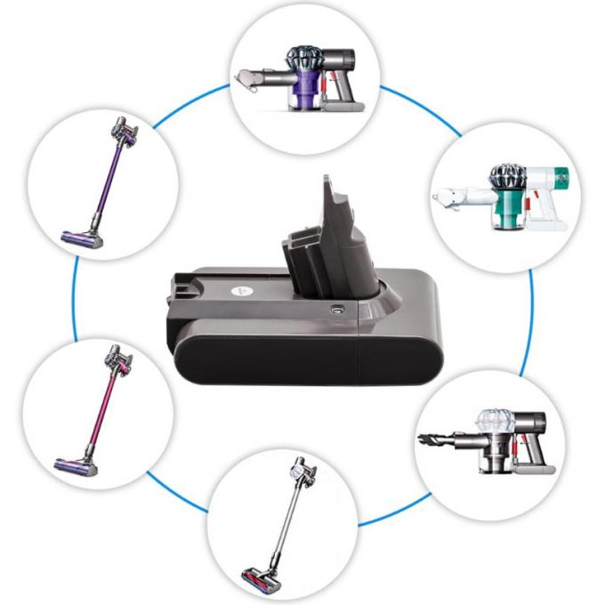 21.6V 3600mAh Deep Cycle Handheld Cordless Vacuum Cleaner Rechargeable Λίθιο-Ion Battery for Dysons V8